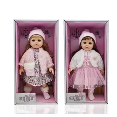 GENERICO - Modelo Niña Fashion con Ropa de Invierno y Cabello Realista