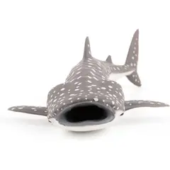 JUGANDO Y EDUCANDO - Figura Coleccionable Cría Tiburó Ballena Papo Pintada A Mano