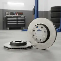 GENERICO - Juego X2 Discos De Freno Delanteros Para Chevrolet Aveo