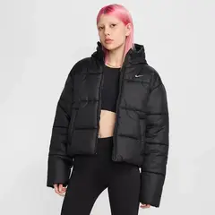 NIKE - Chaqueta Mujer Classic Puffer FZ5899-010 Negra Casual