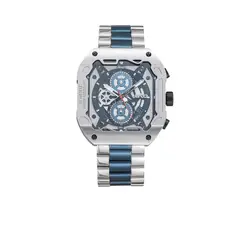 LOTO - Reloj 2535 Plata Fondo Azul
