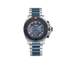 LOTO - Reloj 2534 Plateado Fondo Azul