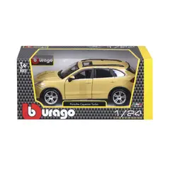 BURAGO - Auto de coleccion Porsche Cayenne turbo a escala 124