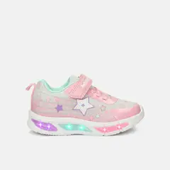 BUBBLE GUMMERS - Tenis Con Luces Para Niña Bubblegummers Violeta Universal Demian