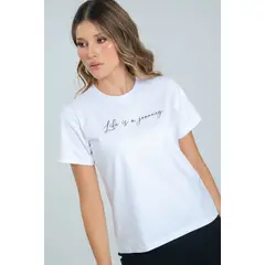 RAGGED - Camiseta journey Blanco