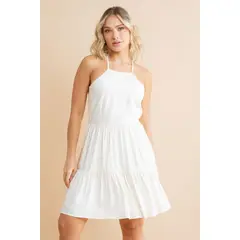 RAGGED - Vestido sofia Marfil