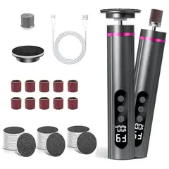 GENERICO - Removedor Eléctrico De Callos Para Pies Recargable Con 9 Velocidades