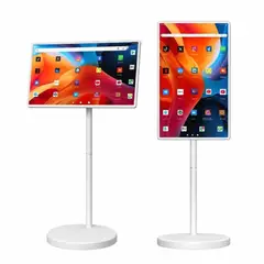 TECNOHOGAR JS - Pantalla 24 Pulgadas Inteligente Android 13 Pedestal 128gb