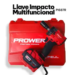 PISTOLANA - Pistola Llave Impacto Multifuncional Taladro 3 En 1