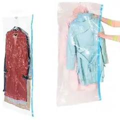 GENERICO - 1 Bolsa Ahorradora O De Empaque Al Vacio 145x70 Para Colgar