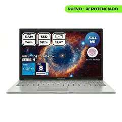 ASUS - Portátil Intel Core I5 13420h Ram 24gb Ssd 512gb FHD Computador portátil