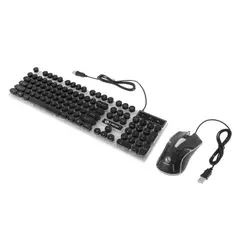 GENERICO - Combo Teclado y Mouse Alambrico LIMEIDE GTX300 Gaming