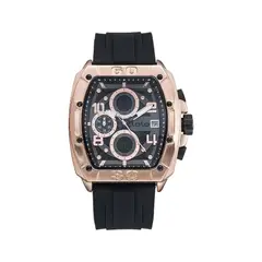 LOTO - Reloj 2536 Bronce Fondo Negro