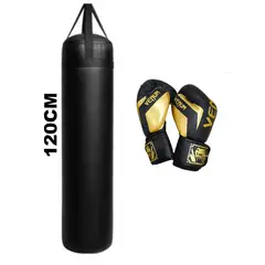 SIONFIT - Saco de boxeo 120cm + guantes de boxeo