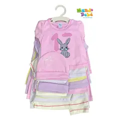 MUNDO BEBE - Semanario bebe niña 21 Piezas