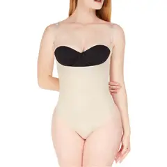 DIANE & GEORDI - Body moldeador brasilera senos libres SoftControl 2146 - Beige