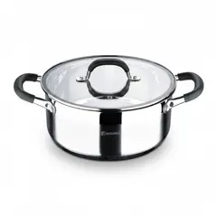 BERGNER - OLLA CON TAPA 20X80CM ACERO INOX INDUCCION MIDNIGHT BLUE