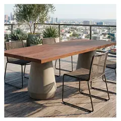 22 GRADOS DECORACION - Mesa Comedor Acrossde para interior o exterior 180cm x 100cm