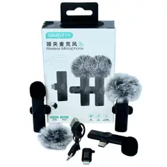 MICRO - Micrófonos Inalámbricos Solapa 2 En 1 Para iPhone/tipo C