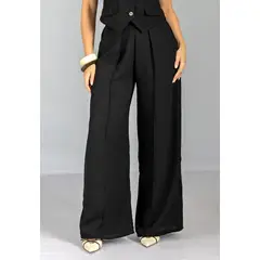 MARKETING PERSONAL - Pantalón Mujer Negro Mp 113213