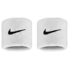 NIKE - Muñequeras Unisex Swoosh Classic N1012405101OS Blancas