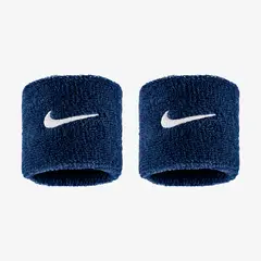 NIKE - Muñequeras Unisex Swoosh Classic N1012405463OS Azul Training