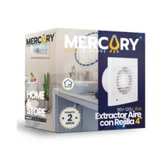 MERCURY - Extractor Rejilla 4 110V-120V de 15W
