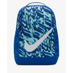 NIKE - Morral Niño Brasilia AOP HV6638-480 Azul Casual