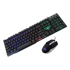 POWER GROUP - Combo Gamer RGB GC801
