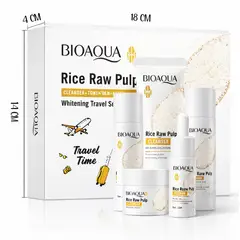 BIOAQUA - Kit Hidratante Facial Rosas 98% Antiedad