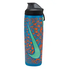 NIKE - Botella Unisex Refuel Locking Lid N101341446132 Azul Training 32OZ