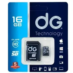 DG - MEMORIA MICRO SD 16GB CLASE 10