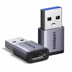 UGREEN - Adaptador Usb A Macho A Usb C Hembra 10gbps Hasta 18w