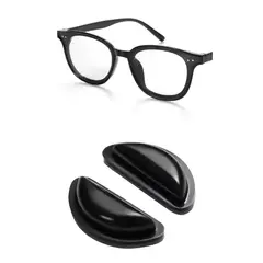 GENERICO - Almohadillas nasales para gafas adhesivas 5 Pares Negras