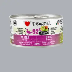 GENERICO - Disugual Dog Fruit Alimento Húmedo Perros Pato y Kiwi 150gr