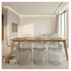 22 GRADOS DECORACION - Mesa de Comedor Clash en Roble 200cm x 100cm