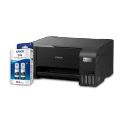 EPSON - Kit  Multifuncional L3210 negra Hg +  2 Botellas 544 Negra