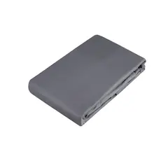 CARESTINO - Sábanas 300 Hilos Para Cuna Cama de Madera de 70x140cm Gris