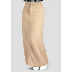 MARKETING PERSONAL - Falda Larga Mujer Latte Mp 113212