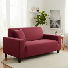CHINA GLAZE - Protector Para Sofa 2 Puestos vinotinto