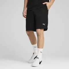 PUMA - Short Original Essential Logo Woven 9 Negro Para Hombre
