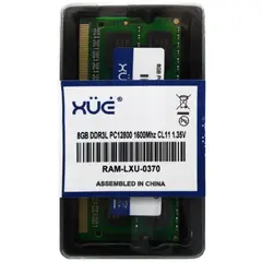 XUE - Memoria RAM DDR3L PC12800 8GB 1600MHZ CL11 15135V 16C