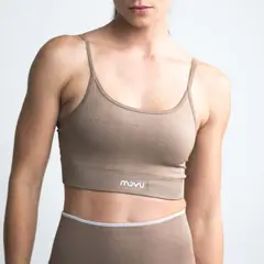 MOVU - Top crose Seamless marca movusportswear