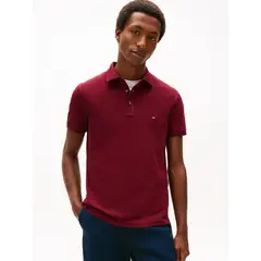 TOMMY HILFIGER - Polo rojo de corte slim 1985