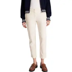 TOMMY HILFIGER - Pantalón blanco chino con logo