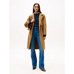 TOMMY HILFIGER - Jeans azul bootcut con bolsillo de parche