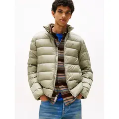 TOMMY HILFIGER - Chaqueta verde repelente al agua Tommy Jeans