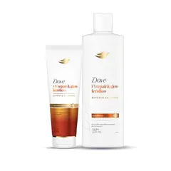 DOVE - Shampoo y Acondicionador UV Repair Glow Felúrico
