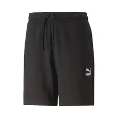 PUMA - Pantaloneta Deportiva Original Classics Negro Hombre