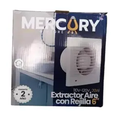 GENERICO - Extractor Rejilla 6 110V-120V de 20W